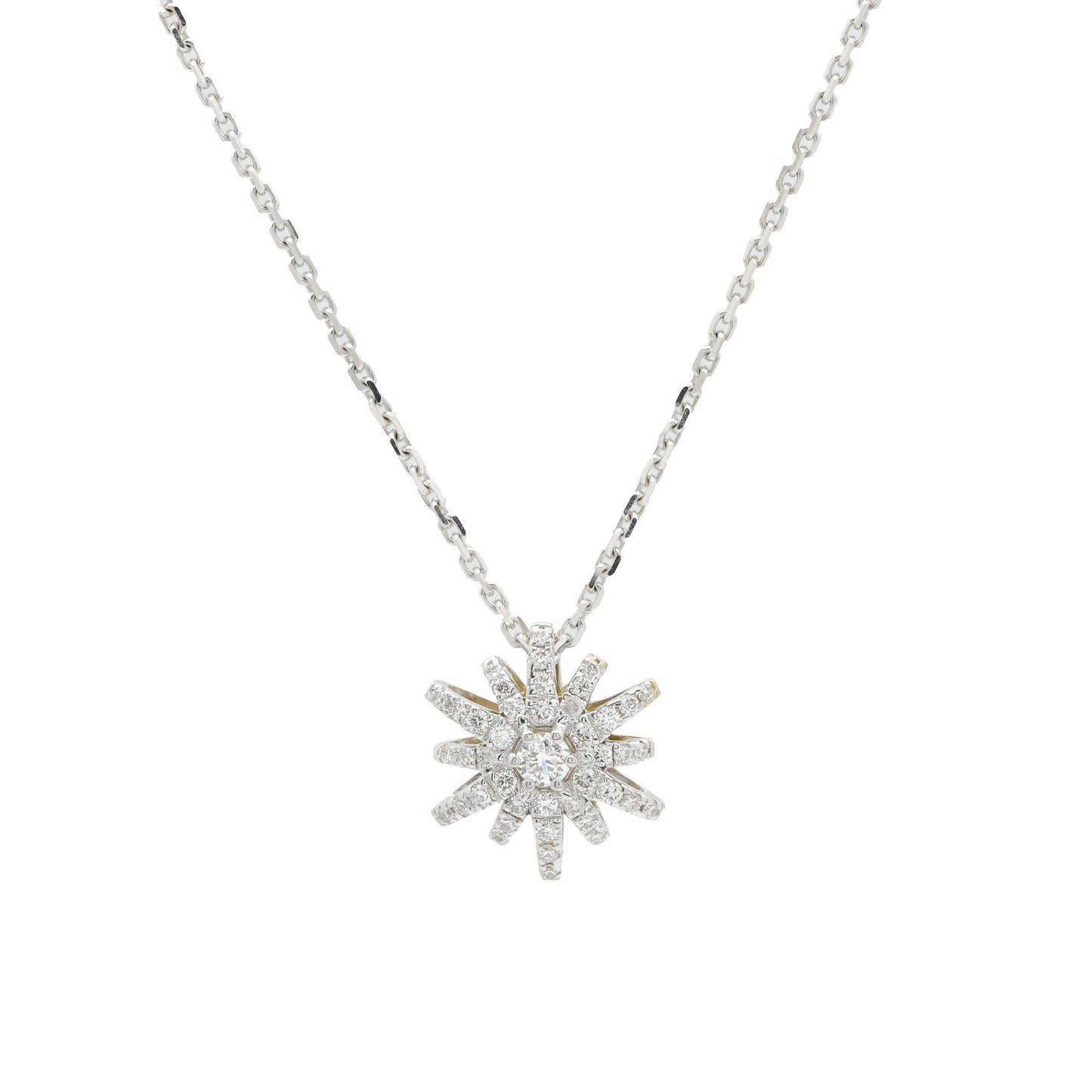 Parure DIVA en or 18 carats et diamants | Collier, boucles d'oreilles et bague - Bijouterie Viko