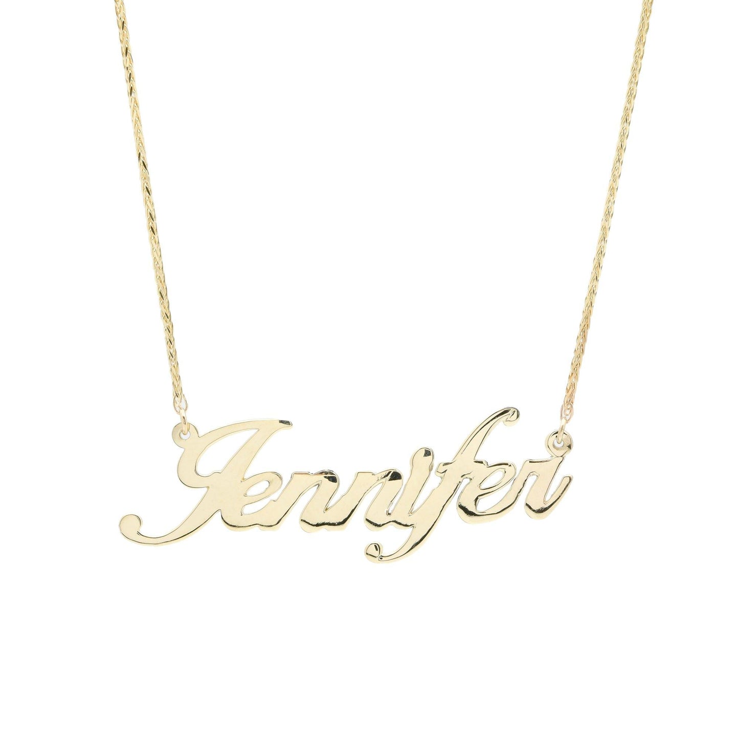 Nom personnalisé en or 10 carats - Bijouterie Viko