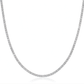 Tennis Collier en Or 14K – Diamants Lab Grown, 6.2 ct, 2mm