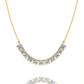 Collier en Or 14K – Diamants Naturels 0.74 ct, Qualité SI