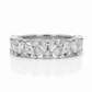 Bague semi-éternité 1.33 carat Or 14k Diamants de laboratoires