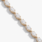 Bracelet Tennis Marquise en Or Jaune 14K et Diamants de Laboratoire (4.76 ct total)