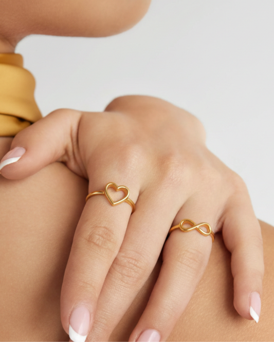 Bague Infini en Or 10 K