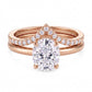 14k Gold Ring with 2 Carat Emerald Diamond – Triple Row Pave &amp; Brilliant Under Halo