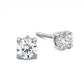 Boucles d'oreilles Stud en or 14k et diamants de laboratoires