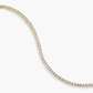 Lab Grown Diamond Tennis Bracelet 2.45 ct de diamants et or 14 carats
