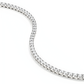 Lab Grown Diamond Tennis Bracelet  4.2 ct de diamants et or blanc 14 carats