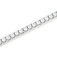Lab Grown Diamond Tennis Bracelet  11.23 ct de diamants et or blanc 14 carats
