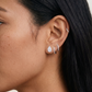 Boucles d’Oreilles Poire en Or 14K et Diamants de Laboratoire (2.03 ct total)