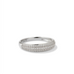 0.43 carat semi-eternity ring in 14k gold and lab-grown diamonds