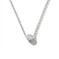 Collier en or jaune ou blanc 14k avec diamant de 0.05ct