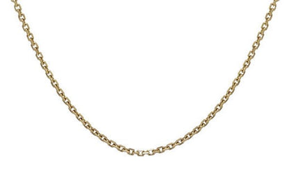 Pendentif / collier Initiales en or jaune 10K avec pendentif une lettre