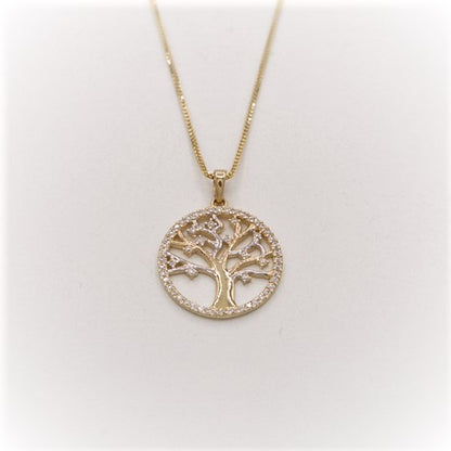 Collier/ Pendentif Arbre de vie