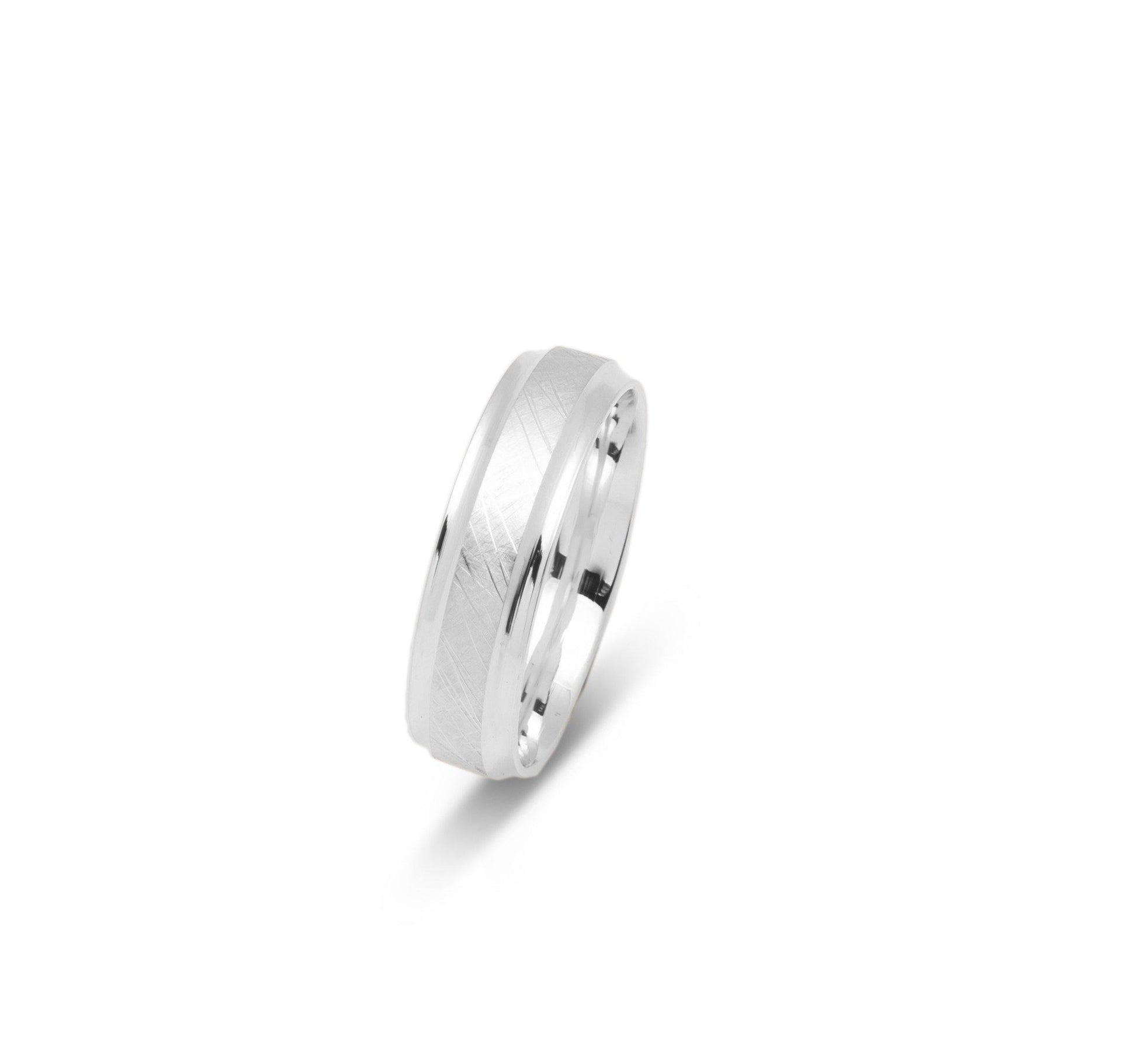 VK-3020 | Anneau de mariage pour hommes et femmes | Côtés concaves - Bijouterie Viko