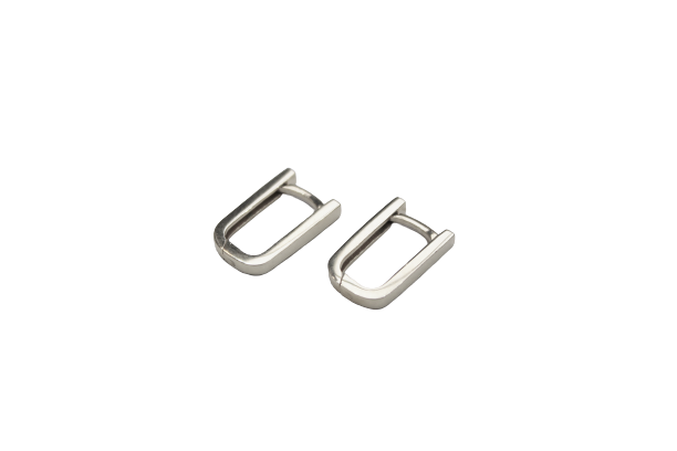 KAYLA | Boucles d'oreilles rectangulaires en or 10k